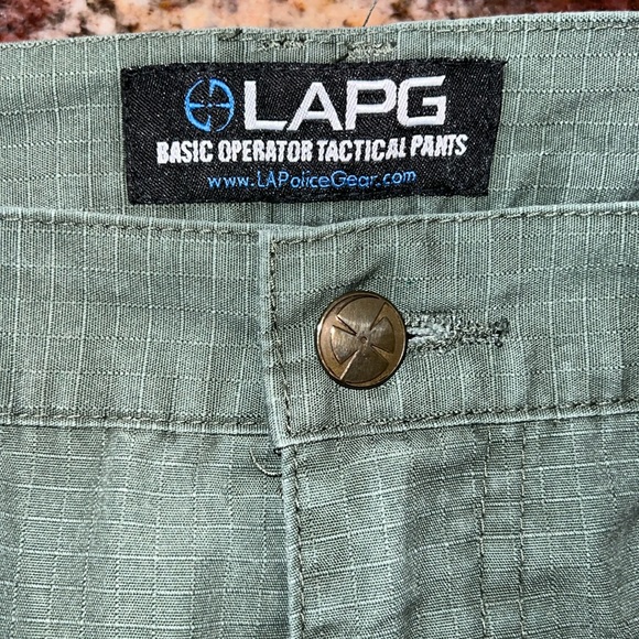 Men’s 34x32 LAPD Basic Operator Tactical Cargo Pants • Green • VG Condition - Picture 3 of 10